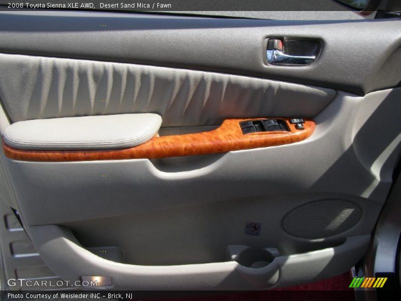 Desert Sand Mica / Fawn 2008 Toyota Sienna XLE AWD