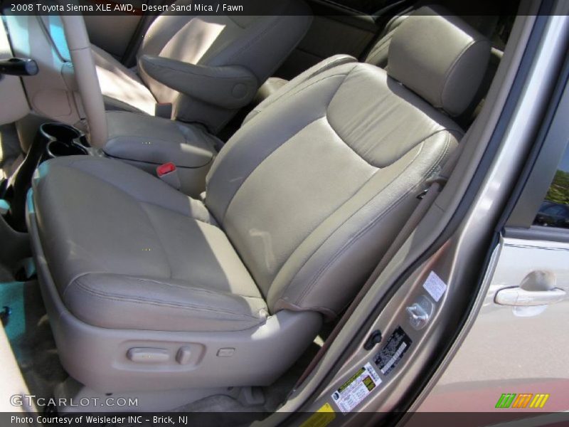 Desert Sand Mica / Fawn 2008 Toyota Sienna XLE AWD