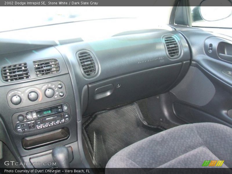 Stone White / Dark Slate Gray 2002 Dodge Intrepid SE