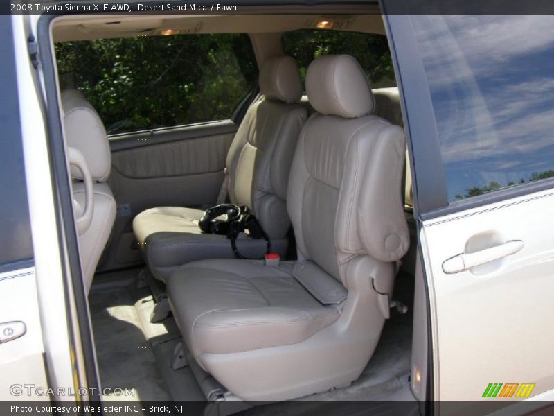 Desert Sand Mica / Fawn 2008 Toyota Sienna XLE AWD