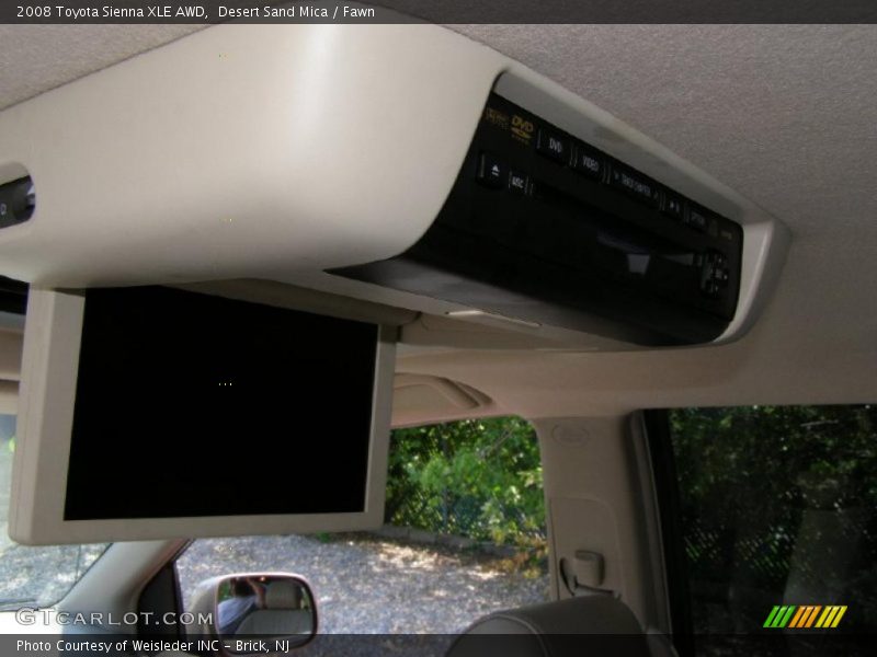 Desert Sand Mica / Fawn 2008 Toyota Sienna XLE AWD