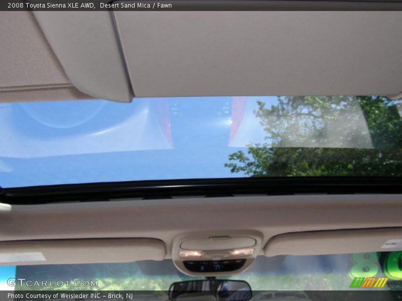 Desert Sand Mica / Fawn 2008 Toyota Sienna XLE AWD