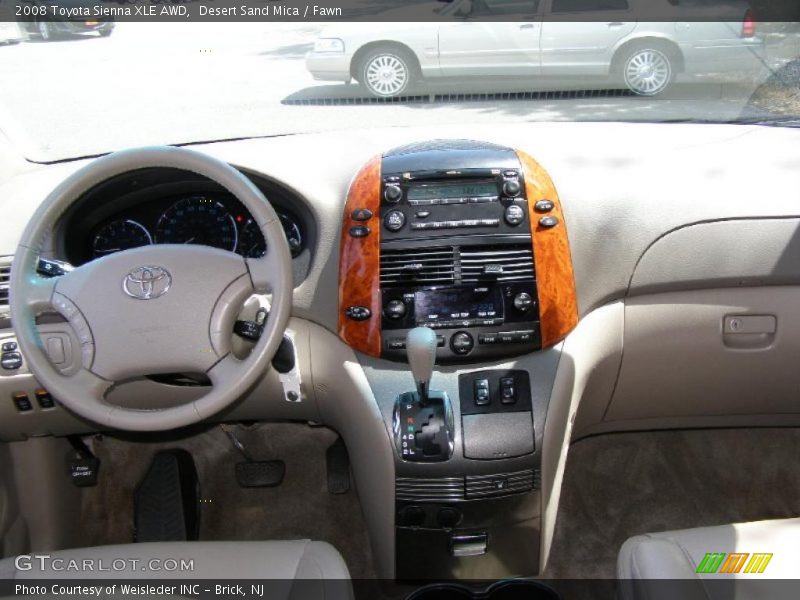 Desert Sand Mica / Fawn 2008 Toyota Sienna XLE AWD
