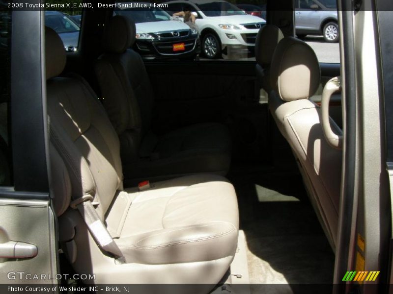 Desert Sand Mica / Fawn 2008 Toyota Sienna XLE AWD