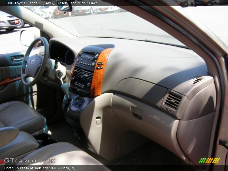 Desert Sand Mica / Fawn 2008 Toyota Sienna XLE AWD