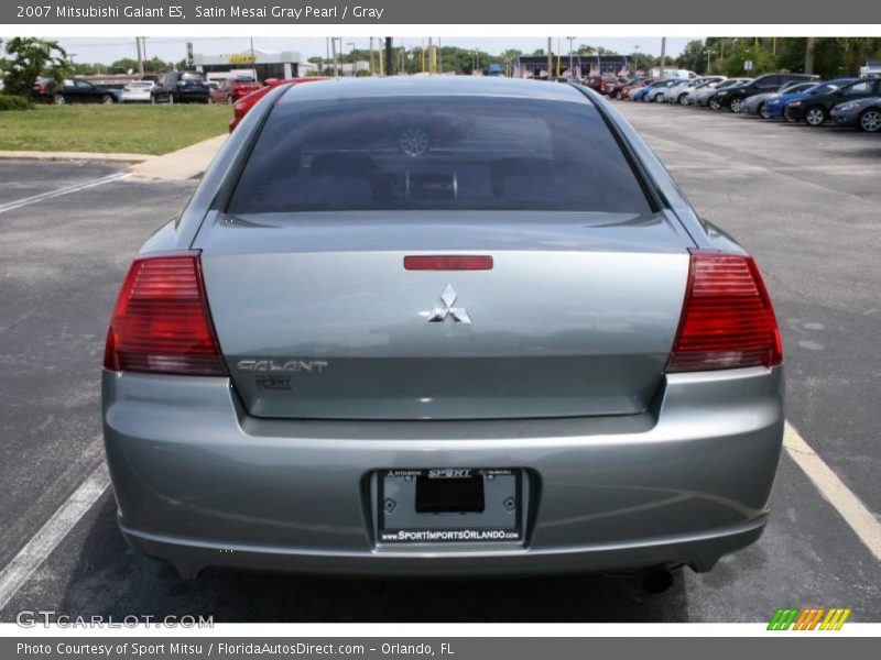 Satin Mesai Gray Pearl / Gray 2007 Mitsubishi Galant ES