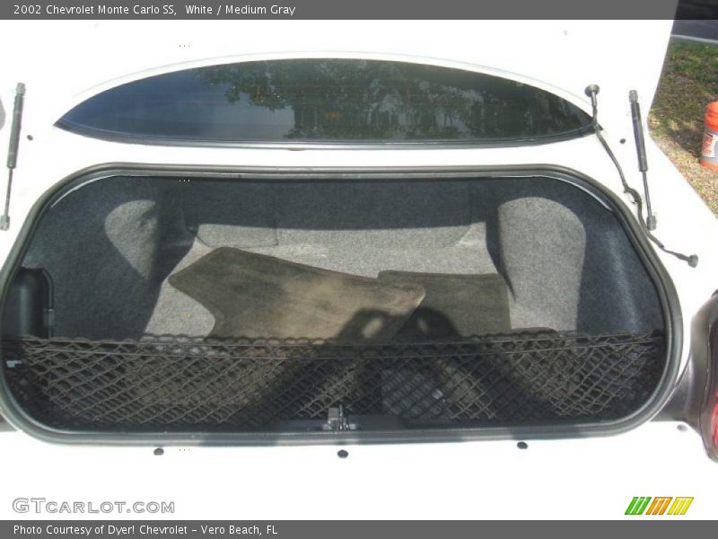 White / Medium Gray 2002 Chevrolet Monte Carlo SS