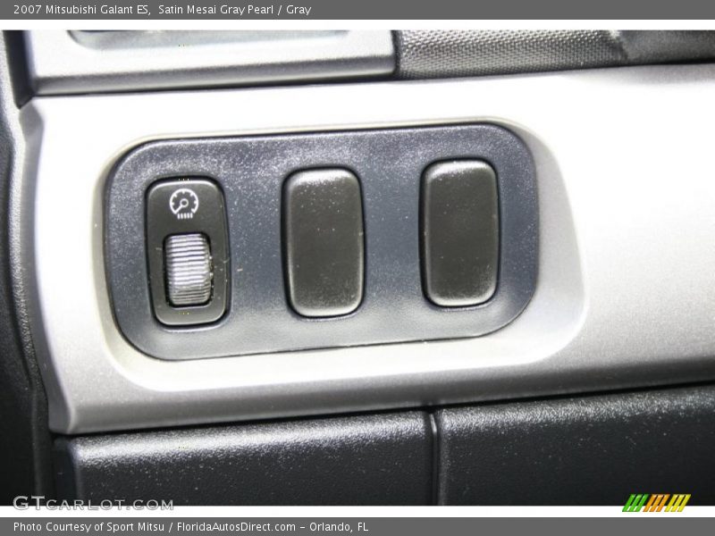 Satin Mesai Gray Pearl / Gray 2007 Mitsubishi Galant ES