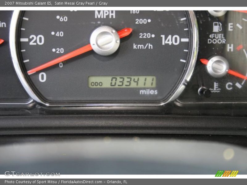 Satin Mesai Gray Pearl / Gray 2007 Mitsubishi Galant ES