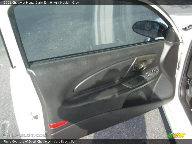 White / Medium Gray 2002 Chevrolet Monte Carlo SS