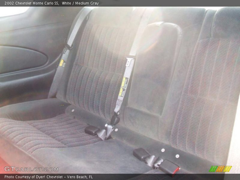 White / Medium Gray 2002 Chevrolet Monte Carlo SS