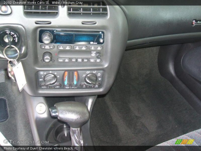 White / Medium Gray 2002 Chevrolet Monte Carlo SS
