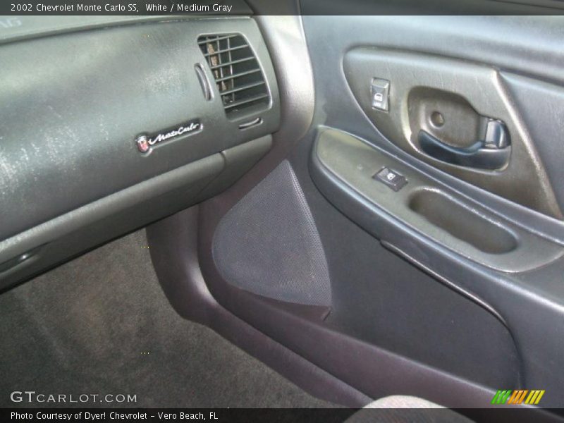 White / Medium Gray 2002 Chevrolet Monte Carlo SS