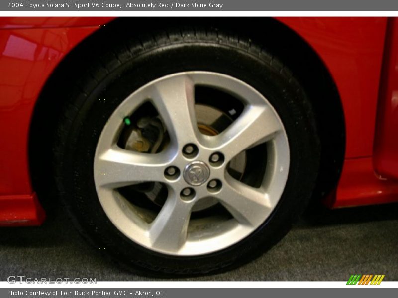 Absolutely Red / Dark Stone Gray 2004 Toyota Solara SE Sport V6 Coupe