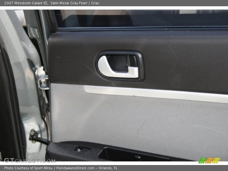 Satin Mesai Gray Pearl / Gray 2007 Mitsubishi Galant ES