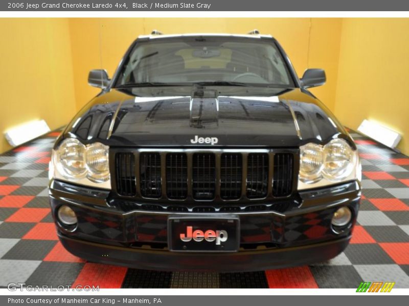 Black / Medium Slate Gray 2006 Jeep Grand Cherokee Laredo 4x4
