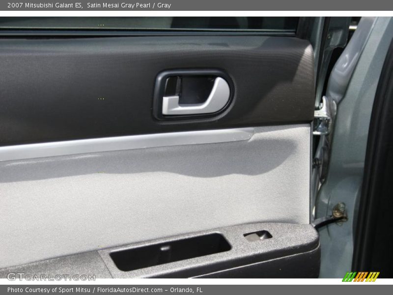 Satin Mesai Gray Pearl / Gray 2007 Mitsubishi Galant ES