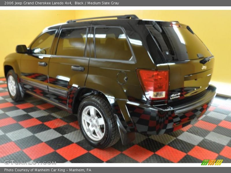 Black / Medium Slate Gray 2006 Jeep Grand Cherokee Laredo 4x4