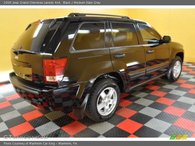 Black / Medium Slate Gray 2006 Jeep Grand Cherokee Laredo 4x4