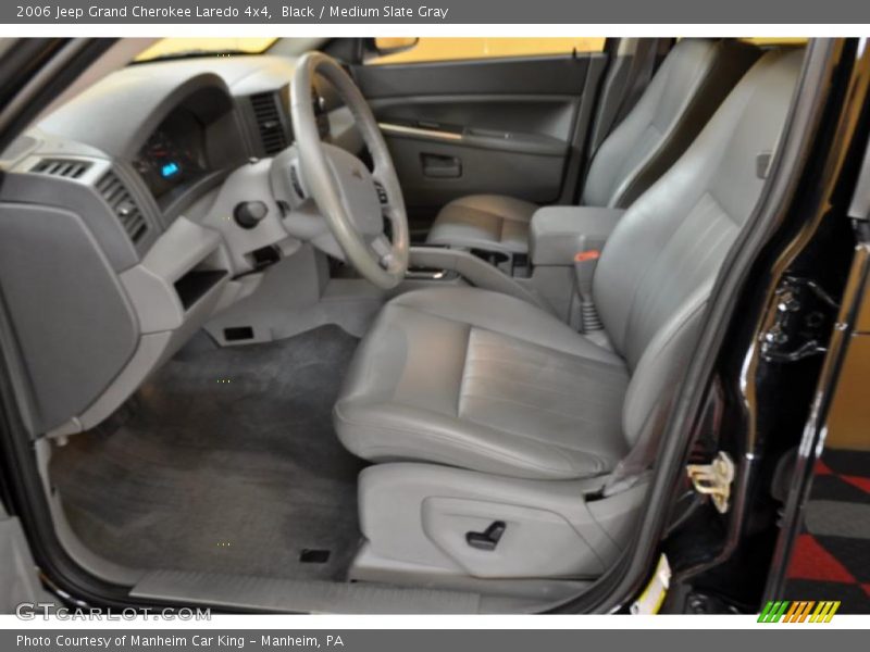 Black / Medium Slate Gray 2006 Jeep Grand Cherokee Laredo 4x4