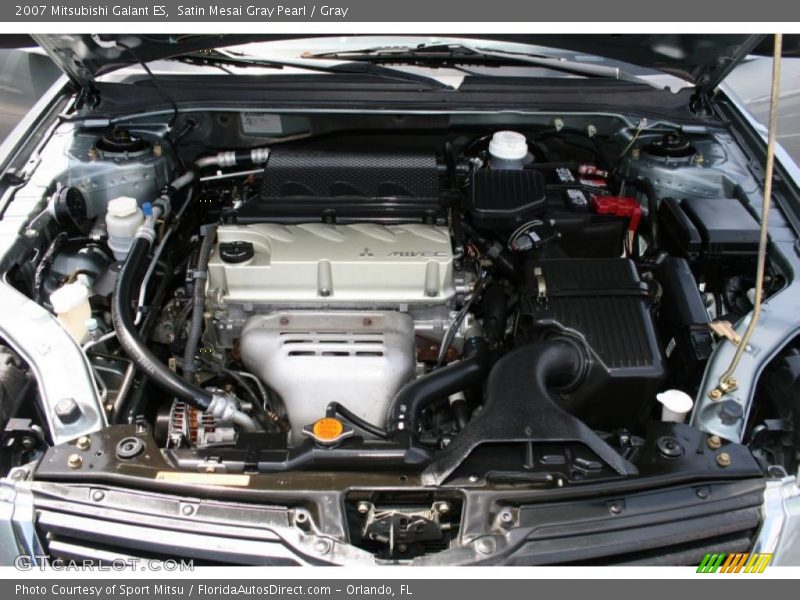 Satin Mesai Gray Pearl / Gray 2007 Mitsubishi Galant ES