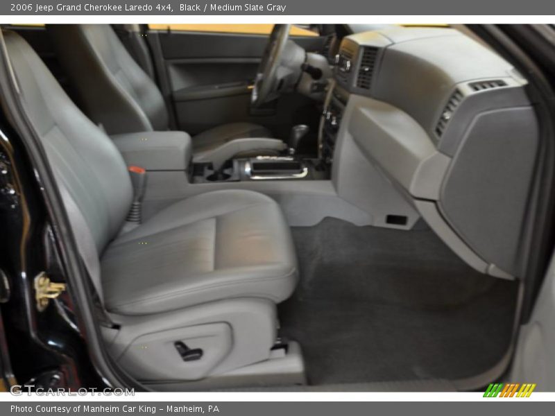 Black / Medium Slate Gray 2006 Jeep Grand Cherokee Laredo 4x4