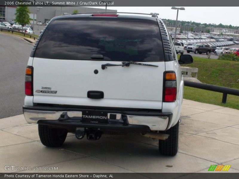 Summit White / Gray/Dark Charcoal 2006 Chevrolet Tahoe LT