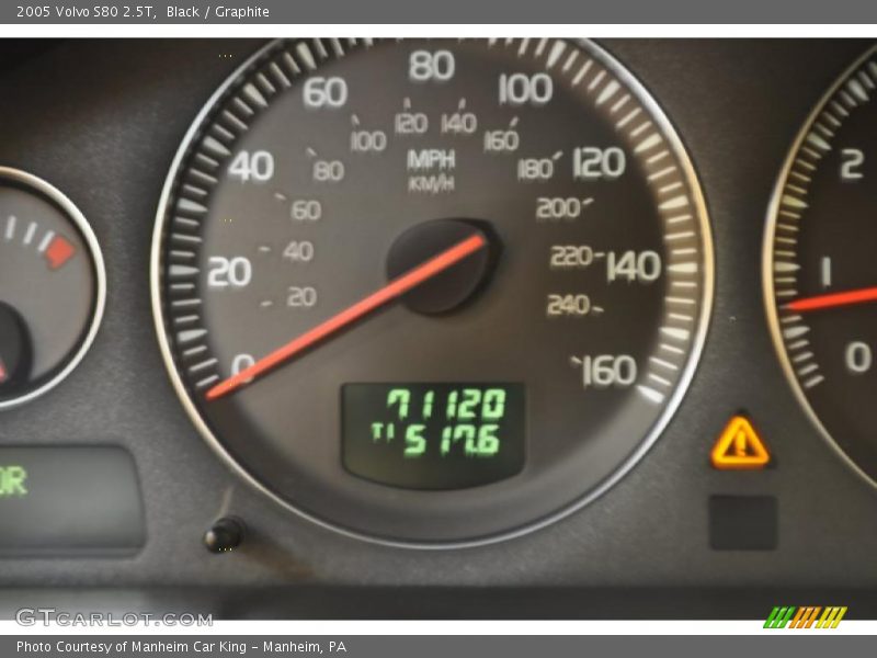 Black / Graphite 2005 Volvo S80 2.5T