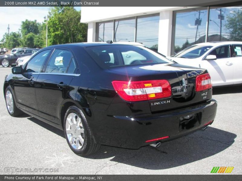 Black / Dark Charcoal 2008 Lincoln MKZ AWD Sedan