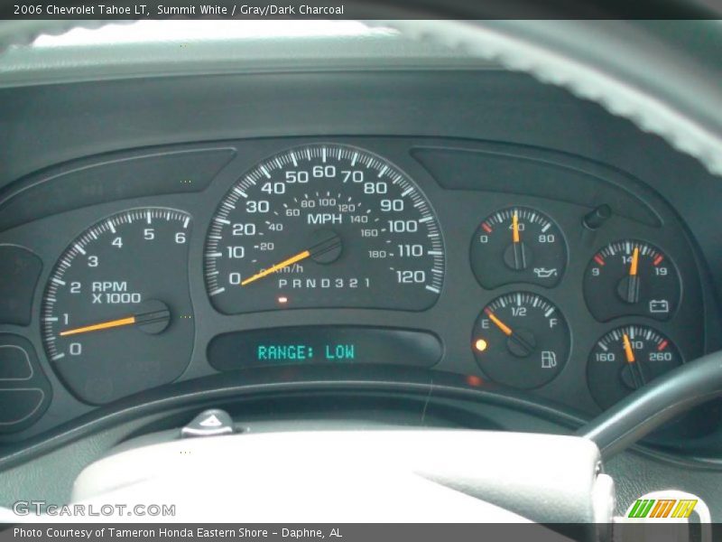 Summit White / Gray/Dark Charcoal 2006 Chevrolet Tahoe LT