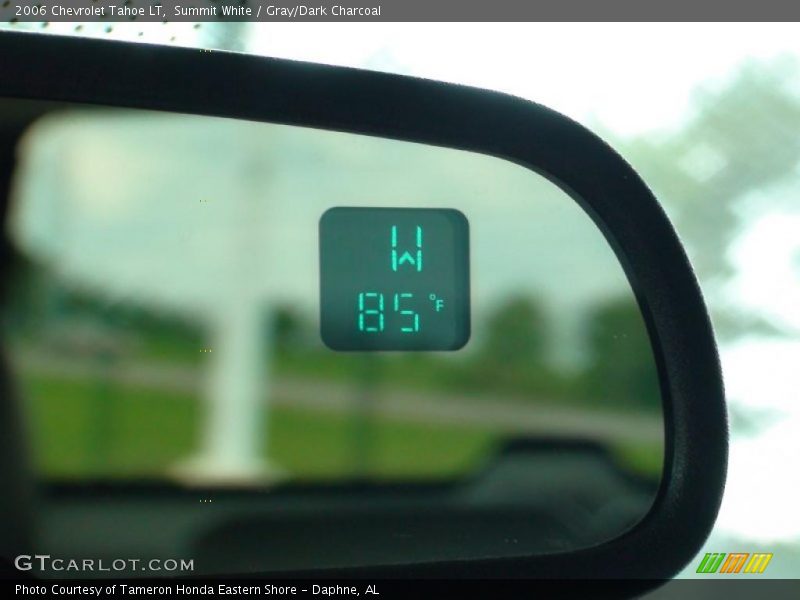 Summit White / Gray/Dark Charcoal 2006 Chevrolet Tahoe LT