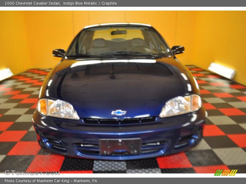 Indigo Blue Metallic / Graphite 2000 Chevrolet Cavalier Sedan