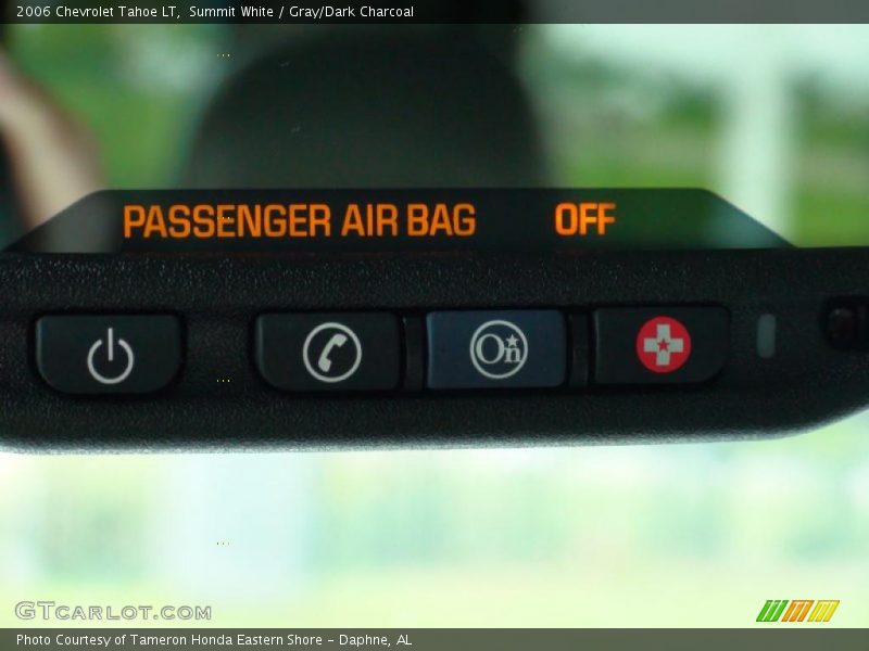 Summit White / Gray/Dark Charcoal 2006 Chevrolet Tahoe LT