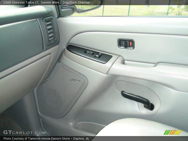 Summit White / Gray/Dark Charcoal 2006 Chevrolet Tahoe LT