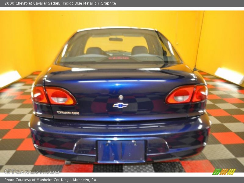 Indigo Blue Metallic / Graphite 2000 Chevrolet Cavalier Sedan