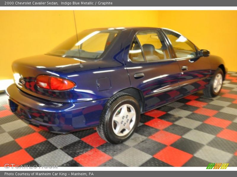 Indigo Blue Metallic / Graphite 2000 Chevrolet Cavalier Sedan