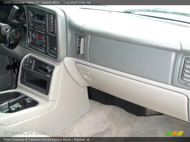 Summit White / Gray/Dark Charcoal 2006 Chevrolet Tahoe LT