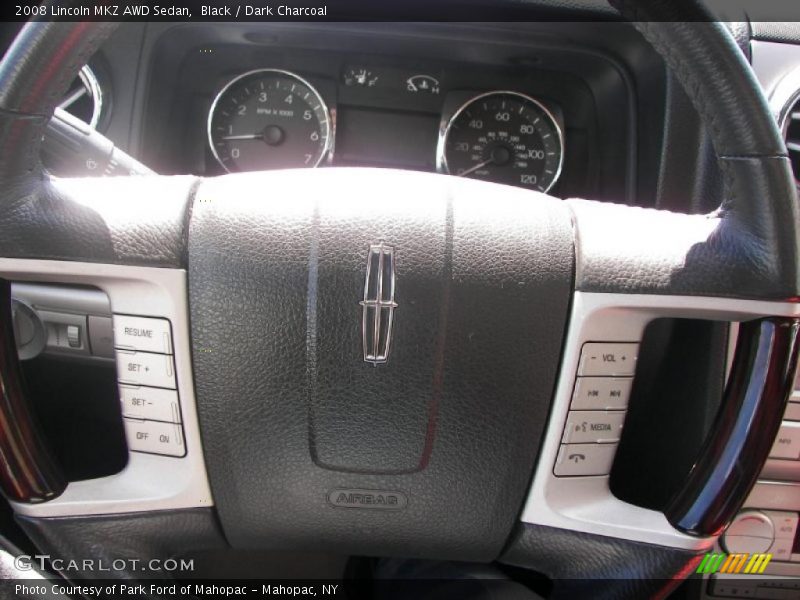 Black / Dark Charcoal 2008 Lincoln MKZ AWD Sedan
