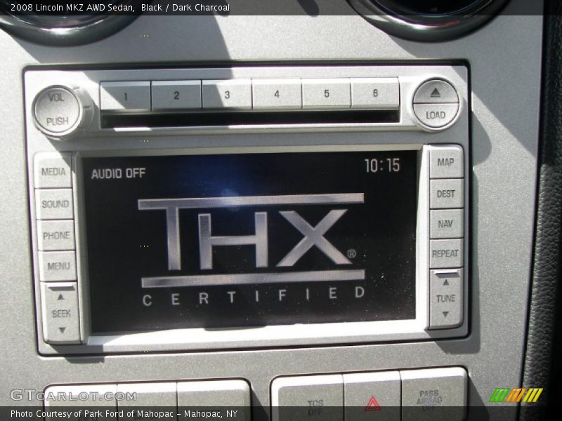 Black / Dark Charcoal 2008 Lincoln MKZ AWD Sedan