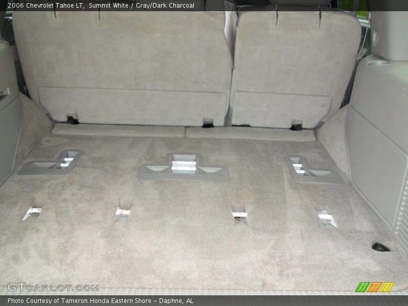 Summit White / Gray/Dark Charcoal 2006 Chevrolet Tahoe LT