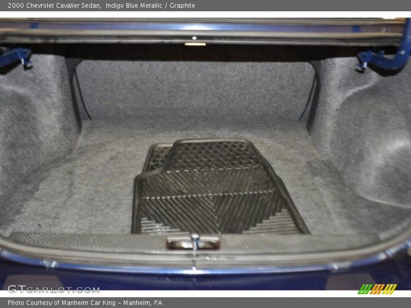 Indigo Blue Metallic / Graphite 2000 Chevrolet Cavalier Sedan