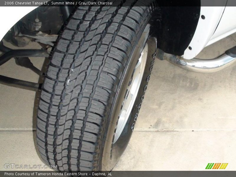 Summit White / Gray/Dark Charcoal 2006 Chevrolet Tahoe LT