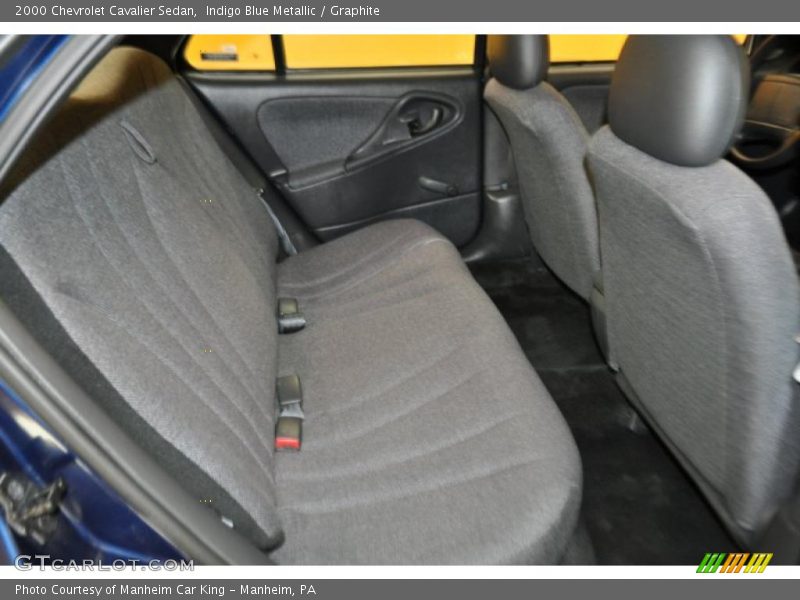 Indigo Blue Metallic / Graphite 2000 Chevrolet Cavalier Sedan