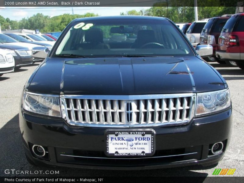 Black / Dark Charcoal 2008 Lincoln MKZ AWD Sedan