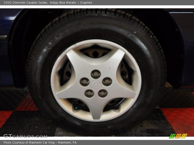 Indigo Blue Metallic / Graphite 2000 Chevrolet Cavalier Sedan