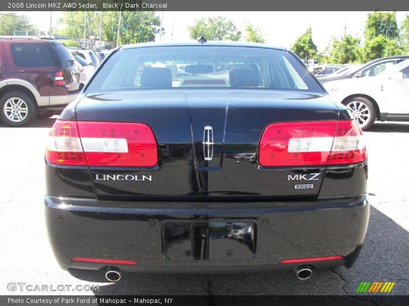 Black / Dark Charcoal 2008 Lincoln MKZ AWD Sedan