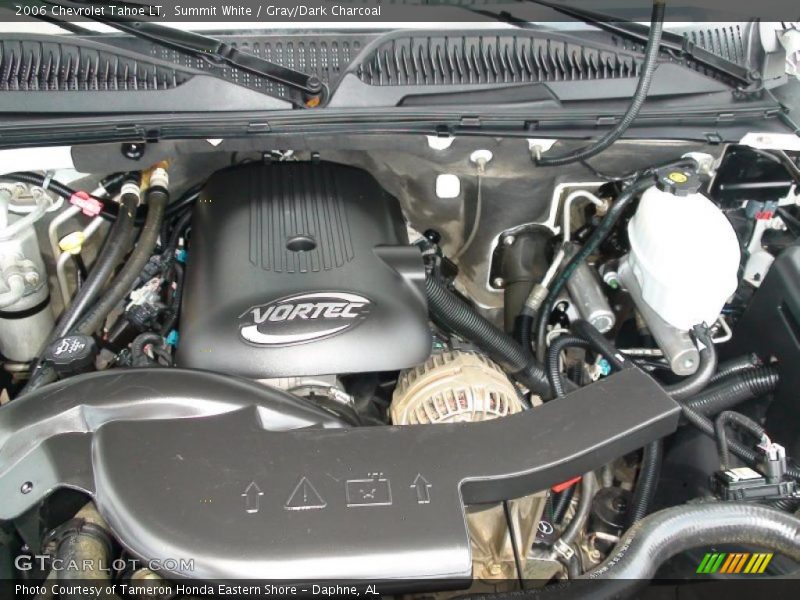 Summit White / Gray/Dark Charcoal 2006 Chevrolet Tahoe LT