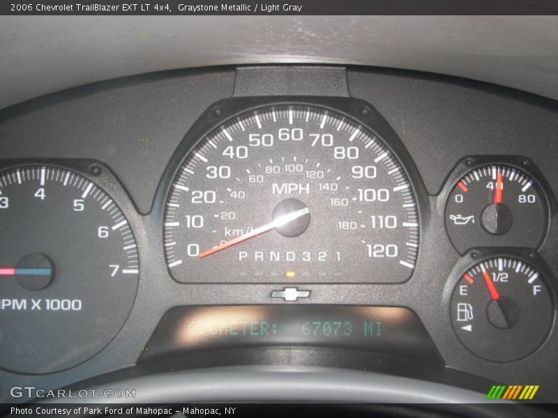 Graystone Metallic / Light Gray 2006 Chevrolet TrailBlazer EXT LT 4x4