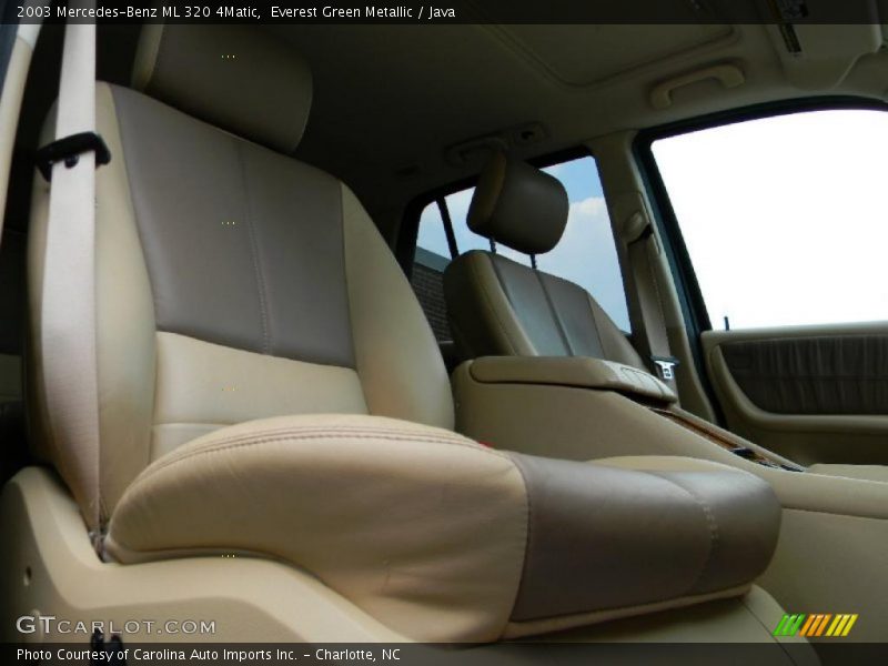 Everest Green Metallic / Java 2003 Mercedes-Benz ML 320 4Matic