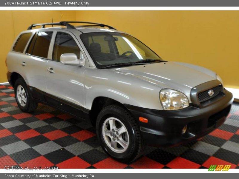 Pewter / Gray 2004 Hyundai Santa Fe GLS 4WD